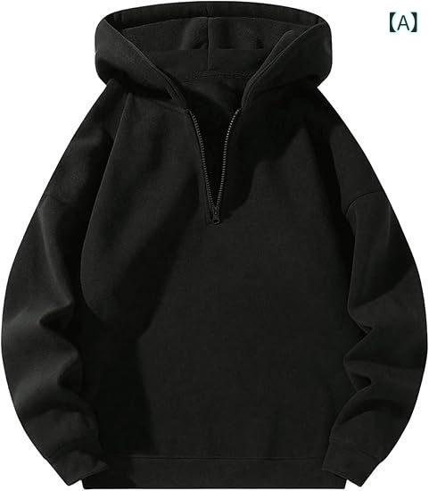 パーカー メンズ ジップアップ フーディー ゆったり オーバーサイズ スウェット アメカジ ストリート 裏起毛 コットンブレンド 秋冬 防..