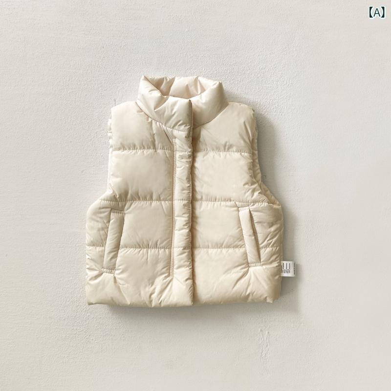 ・カテゴリ: キッズベスト・性別: ユニセックス・対象年齢: 1〜3歳・スタイル: 韓国・主な素材: ポリエステル・裏地: ポリエステル・詰め物: ポリエステル・柄: 無地・厚さ: 普通・留め具: ジップアップ・: トレンド・基準: A類・カラー展開: アプリコット、ブラック、ライトピンク、グレーブルー・サイズ展開: 73cm、80cm、90cm、100cm