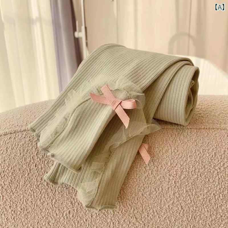 パンツ 女の子 ベビー キッズ ガールズ フレアパンツ 春秋 おしゃれ かわいい 韓国風 無地 ゆったり リラックス 綿 コットン ロング丈 フリル 柔らかな肌触り 普段使い お出かけ 通学