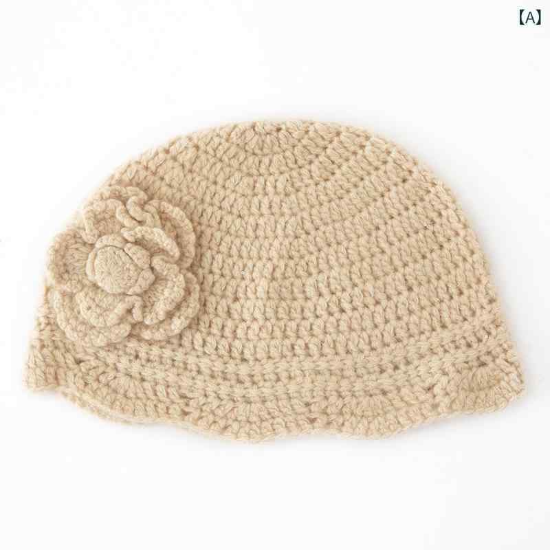 帽子 レディース グリッター 花柄 ニット ターバンハット カシミヤ素材 秋冬 普段使い 上品 カジュアル 防寒 保温 耳保護 フェミニン エレガントスタイル ファッション小物