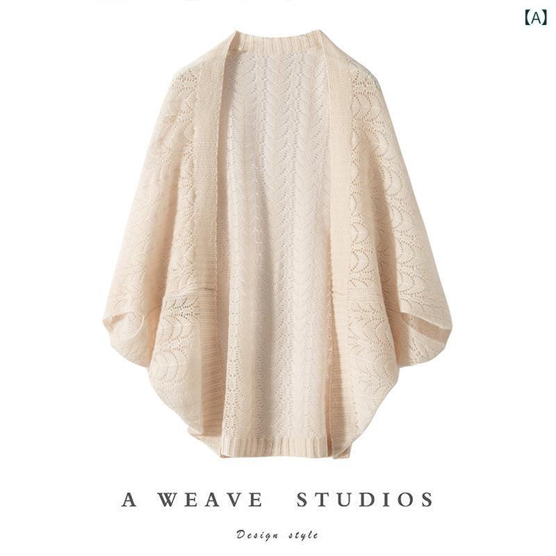 ショール レディース 100% ピュアカシミヤ 大判 ハート柄 透かし編み ポンチョ ケープ ストール ニット カーディガン 暖かい 上質 高級感 ふんわり 肌触り 着回し 防寒 秋冬 春