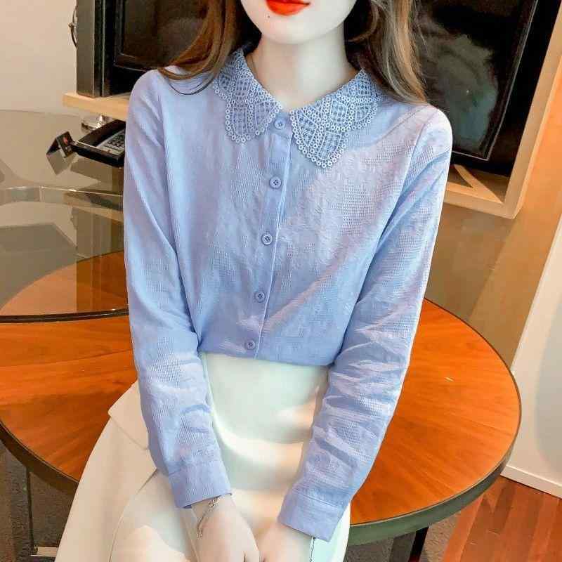 シャツ レディース 春夏 綿100% コッ�