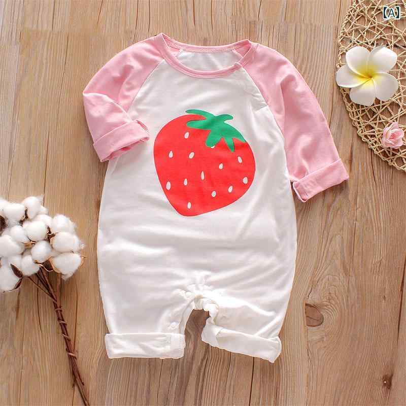 ベビー 新生児 ロンパース カバーオール 男の子 女の子 モダール レーヨン混 薄手 長袖 和尚着 春夏 冷..