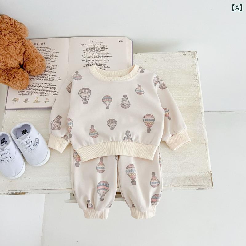 ・カテゴリ: キッズパンツセット・スタイル: 韓国・セット内容: 2点セット・生地加工: 柔軟加工・厚さ: 普通・柄: 抽象柄・特徴: スポーツ・袖丈: 長袖・丈: 長ズボン・フード: なし・クロージング: プルオーバー・基準: A類・カラ...