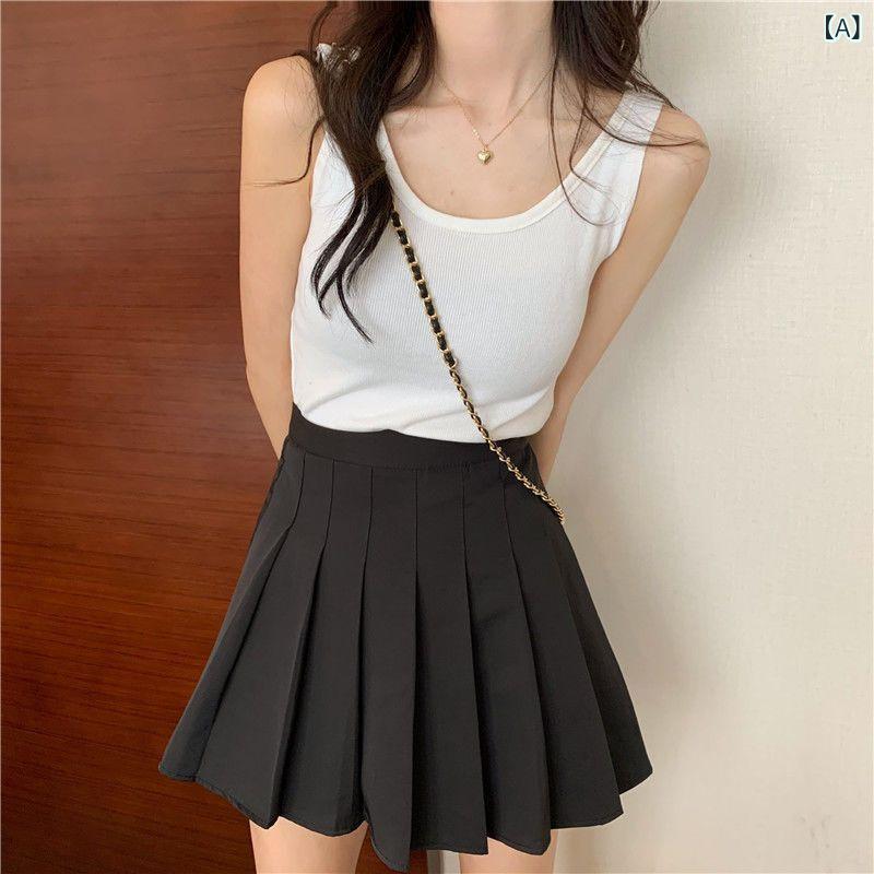 トップス レディース 女性用 サマーニット キャミソール タンクトップ ラウンドネック スリムフィット 細見え ショート丈 接触冷感 伸縮性 カジュアル 着回し 普段使い マカロンカラー