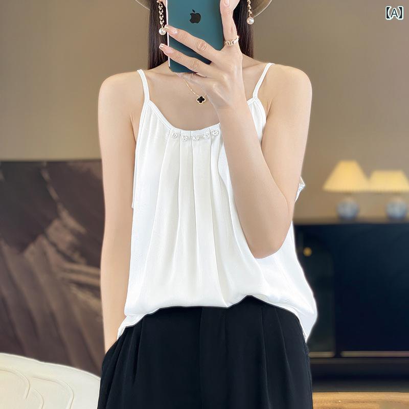 キャミソール レディース 女性用 フレンチスタイル シ