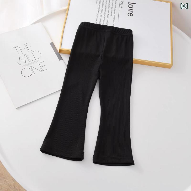 パンツ キッズ 女の子 春秋 コーデュロイ 綿 カジュアル ストレートシルエット ドット柄 薄手 柔らかい ウエストゴム 着回し 普段使い おしゃれ トレンド