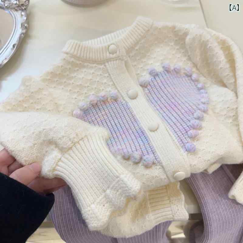 ・カテゴリ: キッズセットアップ・スタイル: 韓国・性別: 女性・対象年齢: 1〜3歳、身長80〜100cm・セットアップタイプ: パンツセット・セット点数: 2点セット・主な素材: ポリエステル95%・生地: ニット・生地加工: 柔軟加工...