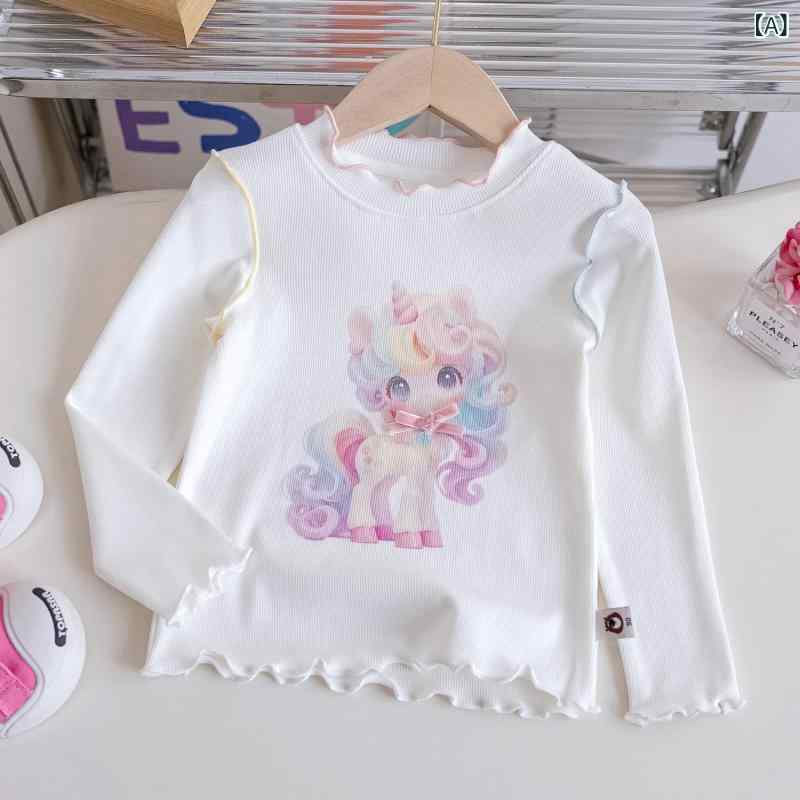・カテゴリ: キッズTシャツ・性別: 女の子・スタイル: カジュアル・主な素材: 綿95%・ネックライン: クルーネック・袖丈: 長袖・柄: カートゥーン・デザイン要素: カートゥーン、リボン、プリント・生地加工: 柔軟加工・機能: 保温・カラー展開: ホワイト、ブラック・サイズ展開: 73cm、82cm、91cm、100cm、109cm、118cm・対象年齢: 1〜3歳