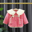 コート ベビー 女の子 アウター 綿 裏ボア シープボア 厚手 フード付き うさぎ ドールカラー もこもこ 暖かい 防寒 冬物 カジュアル お出かけ着