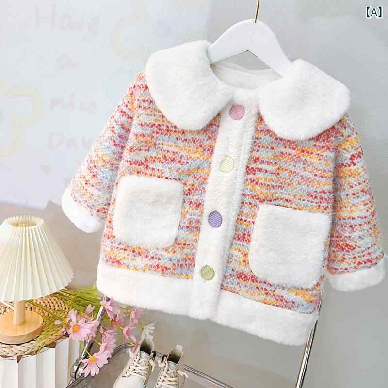 中綿ジャケット キッズ 女の子 ベビー 乳幼児 冬 裏ボア 極厚 暖かい 防寒 フード付き 切り替え 配色 おしゃれ 韓国ファッション コットン 肌に優しい 高...