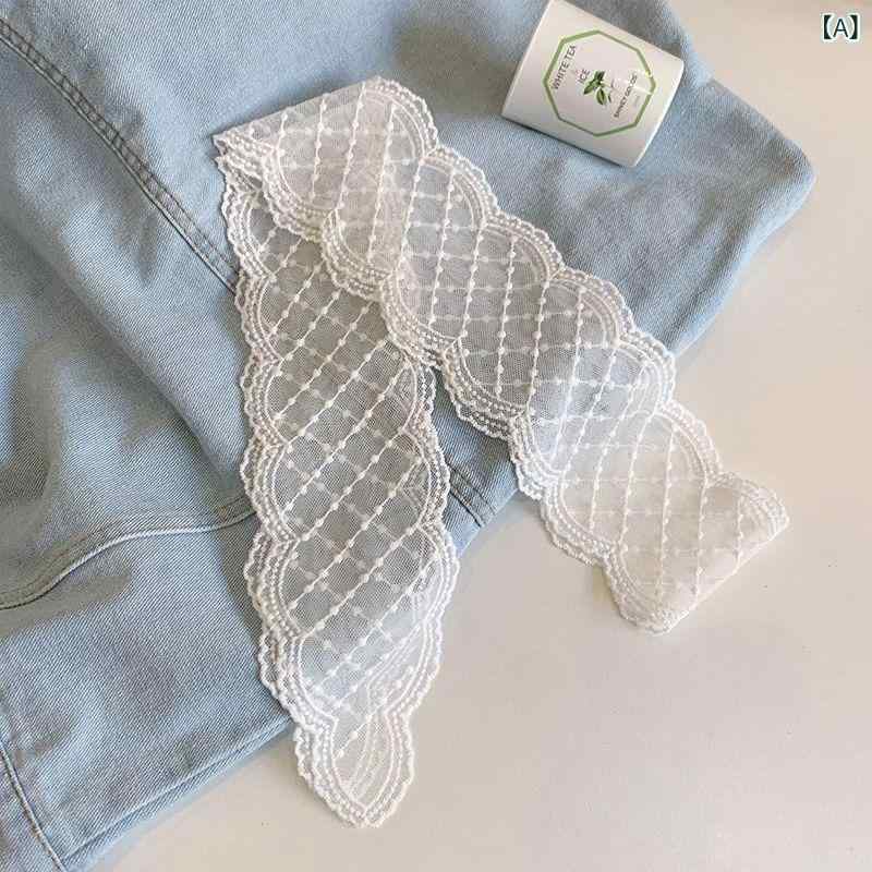 ヘアアクセサリー レース ロングリボン スカーフ 領巾 ヘアバンド 髪飾り 多用途 ベルト 薄手 エレガン..