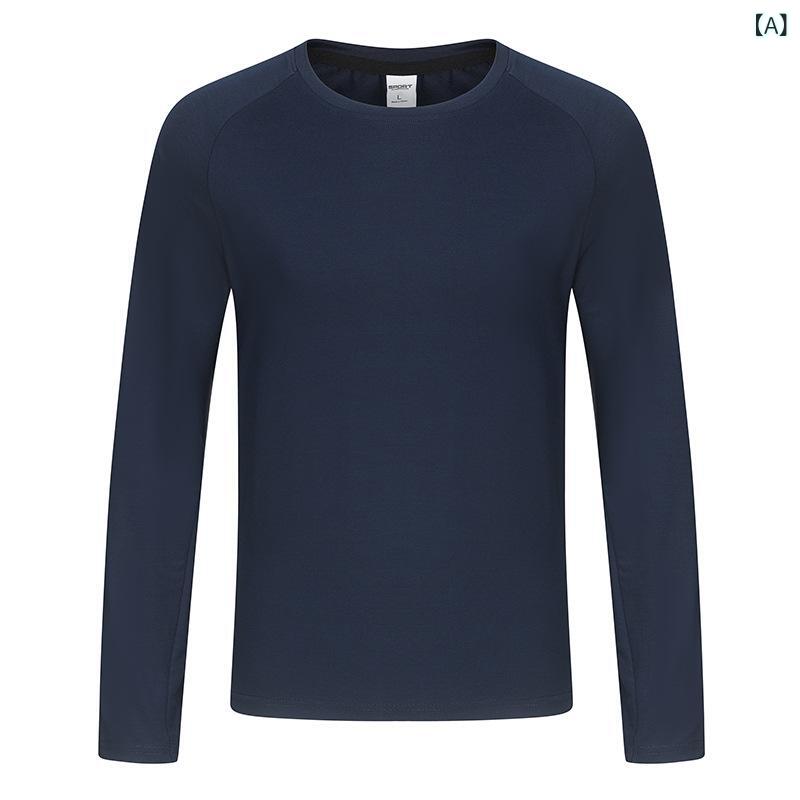 Tシャツ メンズ 吸汗速乾 長袖 ランニングウェア トレーニング ジム フィットネス ジョギング バスケッ..