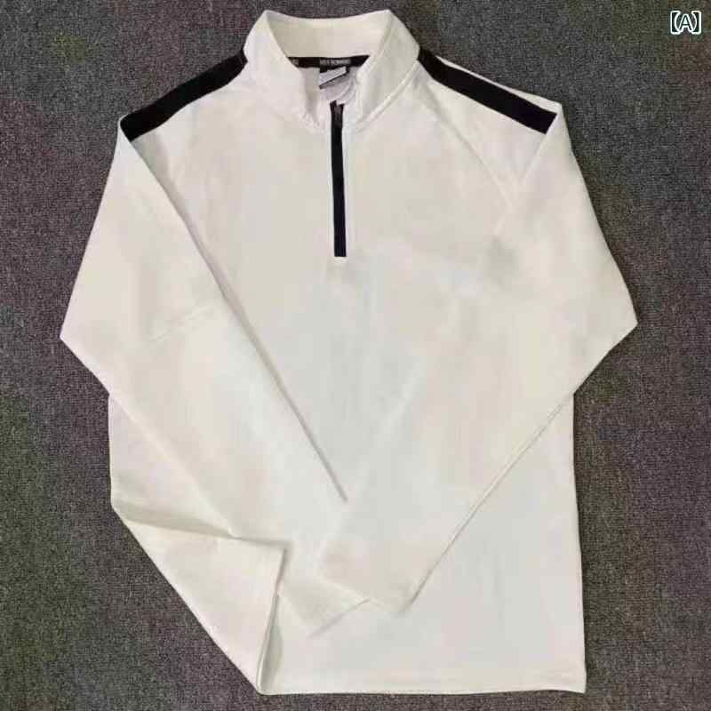 ・カテゴリ: メンズカジュアルセットアップ・スタイル: スポーツ・厚さ: 普通・パンツ丈: ロング丈・トップスタイプ: Tシャツ・トップス袖丈: 長袖・主な素材: ポリエステル95%・カラー展開: 白、黒、紺、水色・サイズ展開: M、L、X...