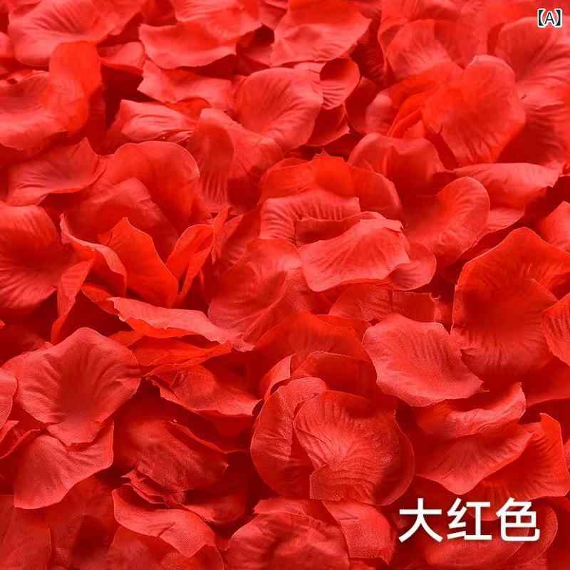 造花 バラ 花びら 不織布 ブライダル パーティー イベント 装飾 デコレーション 小物 演出 華やか ロマ..