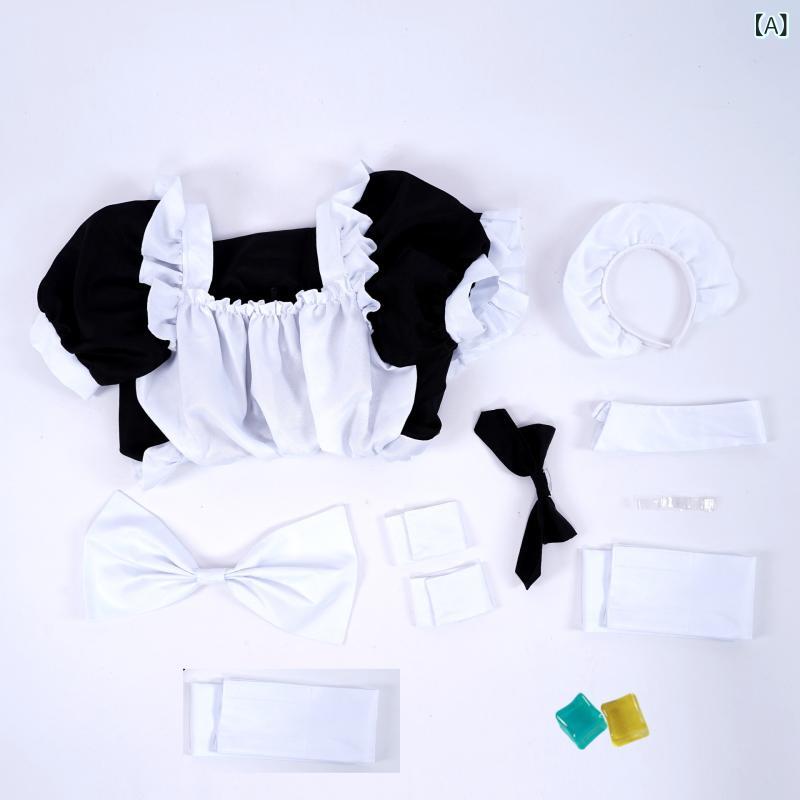 コスプレ衣装 レディース 女性用 ぼっち・ざ・ろっく！ 後藤ひとり メイド服 メイドコスチューム ロリ..