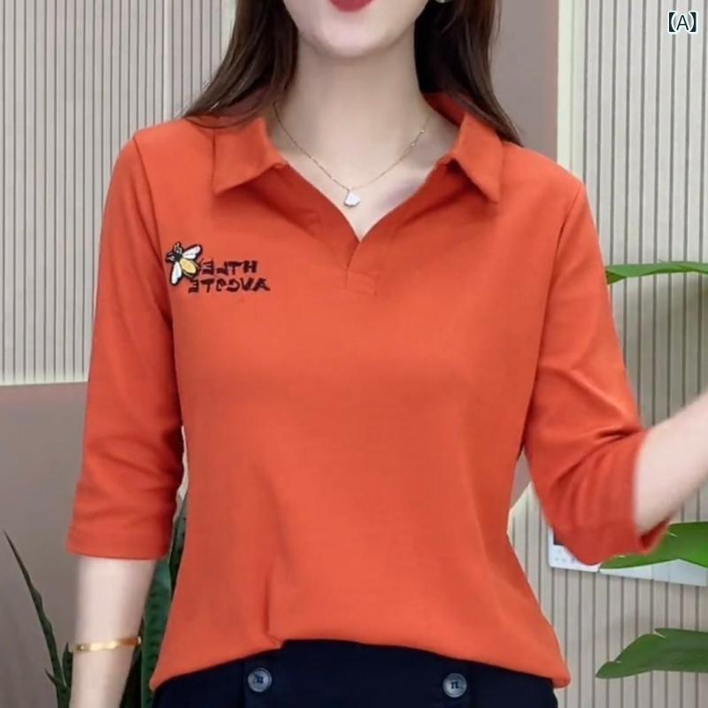 トップス レディース 女性用 ミセス ママ世代 ポロシャツ 長袖 襟付き ゆったり オーバーサイズ プルオーバー ポリエステル アニマル柄 カジュアル 普段使い 快適 秋