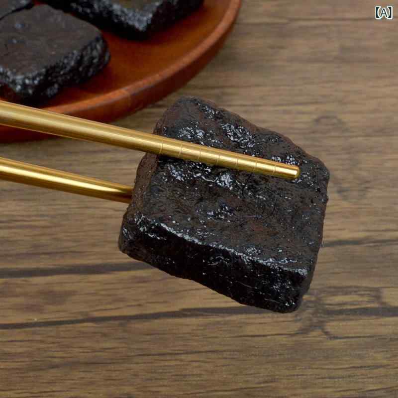 食品サンプル リアル 臭豆腐 ニンニク唐辛子 長沙名物 屋台料理 PVC製 手作り ユニーク おもしろい コ..