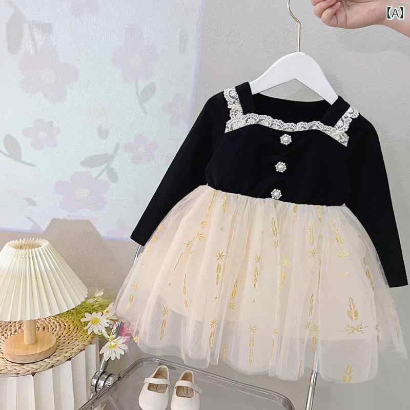 ・カテゴリ: キッズセットアップ・スタイル: 韓国系・主な素材: 綿99%・性別: 女性・セットアップ: スカート・セット内容: 2点セット・対象年齢: 1～3歳・袖丈: 長袖・柄: 無地・デザイン要素: かわいい、プリンセス、トレンド・留...