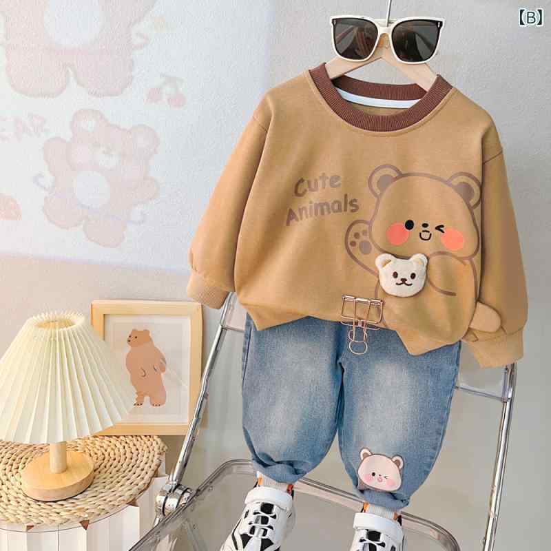 ベビー服 男の子 春秋 1歳向け 幼児 キッズ カジュアル 韓国風 おしゃれ かわいい ...