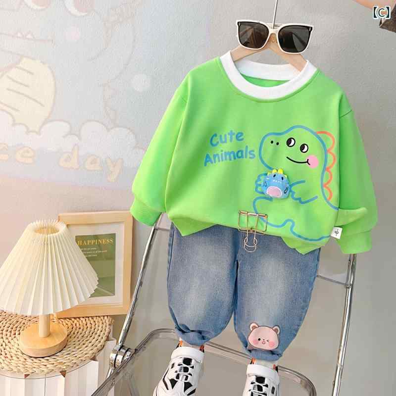 ベビー服 男の子 春秋 1歳向け 幼児 キッズ カジュアル 韓国風 おしゃれ かわいい ...