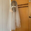 ウェディングベール レディース 花嫁 ブライダル パール ラインストーン ビーズ ホワイト シンプル 上品 クラシック レトロ ヴィンテージ かわいい 1.5メ...