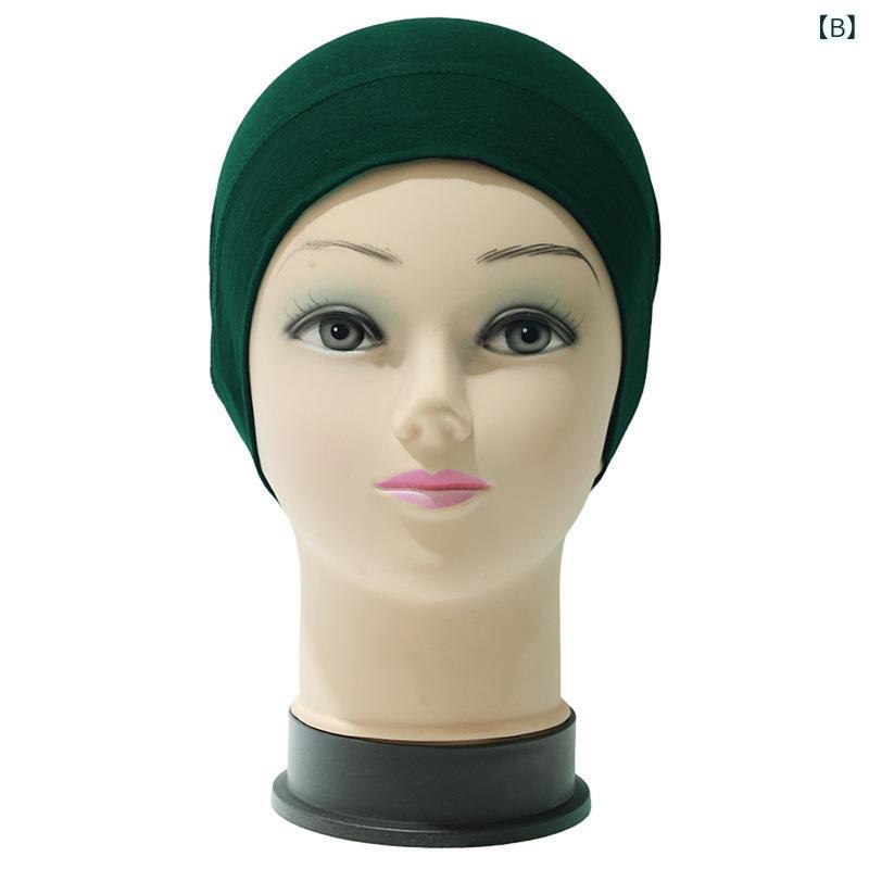 帽子 レディース キャップ 女性用 モダール混 コットン 高伸縮性 無地 民族風 筒形 ターバン ヘアーバ..