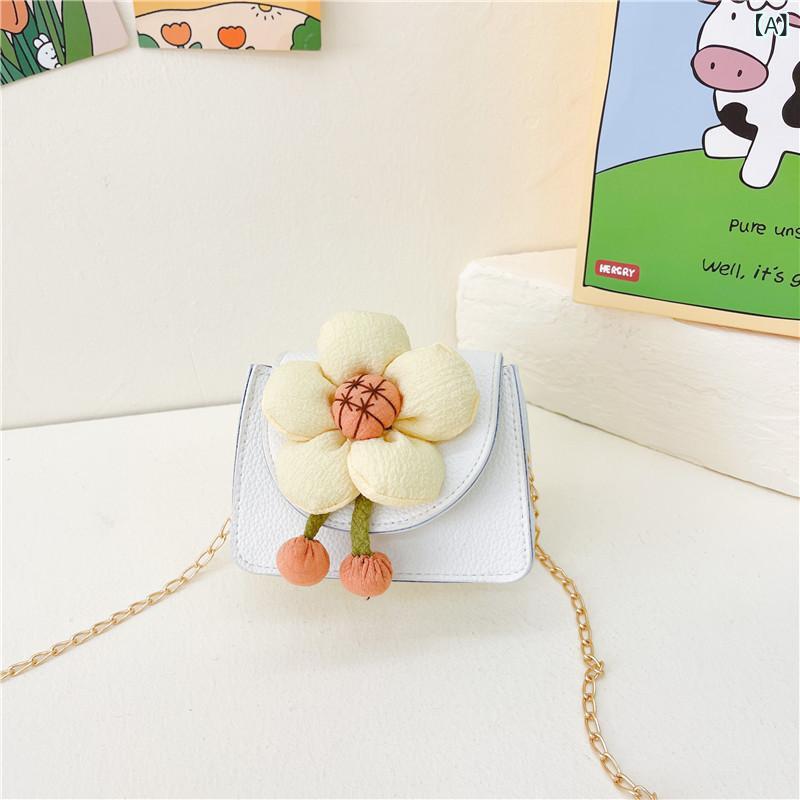 ミニバッグ 子供 キッズ 女の子 韓国風 おしゃれ かわいい リボン 蝶結び 花柄 ハンドバッグ ショルダ..