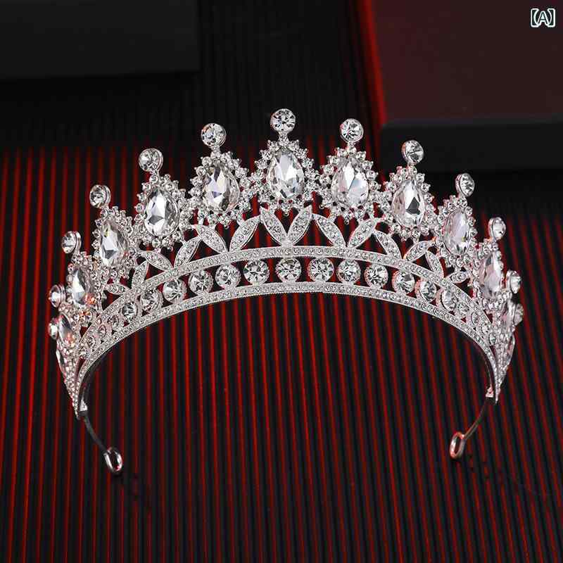 ヘアアクセサリー 子供 キッズ プリンセス ティアラ クラウン 花嫁 ウェディング ブライダル 結婚式 披..