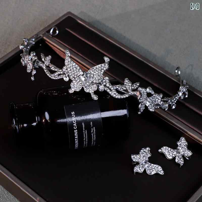 ヘアアクセサリー レディース 日韓風 ホワイトジルコニア 合金 シンプル クラウン ウェディング ブライダル 誕生日 プリンセス 高級感 春夏