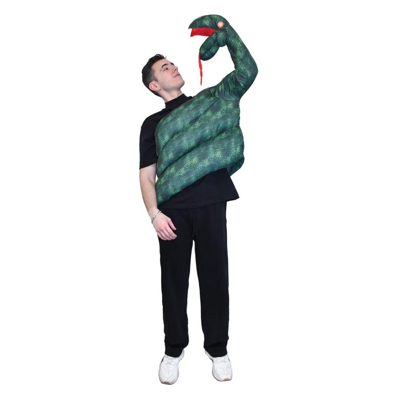 コスチューム 男女兼用 ユニセックス ハロウィン パイソン コブラ ヘビ 舞台 演劇 イベント パーティー..