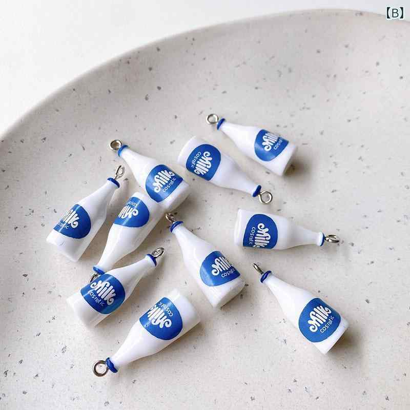 ミニチュア 立体 リアル 哺乳瓶 かわいい DIY ハンドメイド レジン プラスチック パーツ ドールハウス 撮影小物 デコレーション 吊り下げチャーム