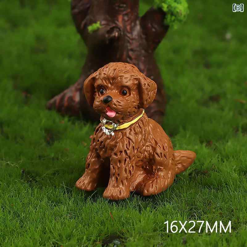 DIY アクセサリーパーツ 犬 わんちゃん 小型犬 キーホルダー チャーム レジン 樹脂 ハンドメイド 手作り 材料 素材 ミニチュア ドールハウス ジオラマ テラリウム オブジェ フィギュア インテリア デコレーション 飾り かわいい ユニーク オリジ