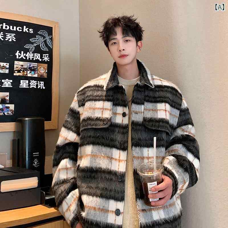 ・スタイル: 韓国・シルエット: ルーズ・対象: ティーン・主な素材: ポリエステル・素材混率: ポリエステル86%〜95%・カラー展開: ブラック、カーキ・サイズ展開: M、L、XL、XXL、XXXL・カテゴリ: コート