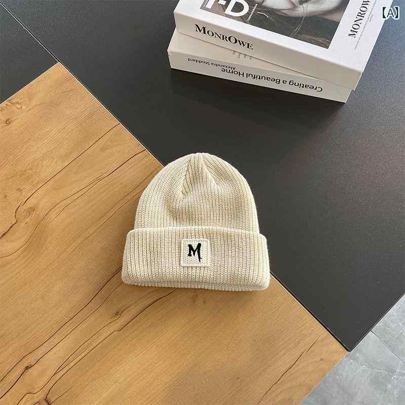 ニット帽 キッズ ベビー 男の子 女の子 秋冬 厚手 保温 防風 ニットキャップ アクリル かわいい キュート お出かけ 普段使い 高めシルエット トレンド