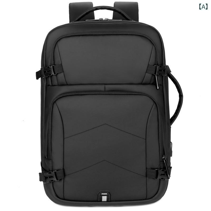 Other - リュックサック メンズ ビジネス カジュアル 旅行 大容量 多機能 防水 PC収納 15インチ対応 通勤 通学 高耐久 フェイクレザー 肩パッド入り スタイリッシュ