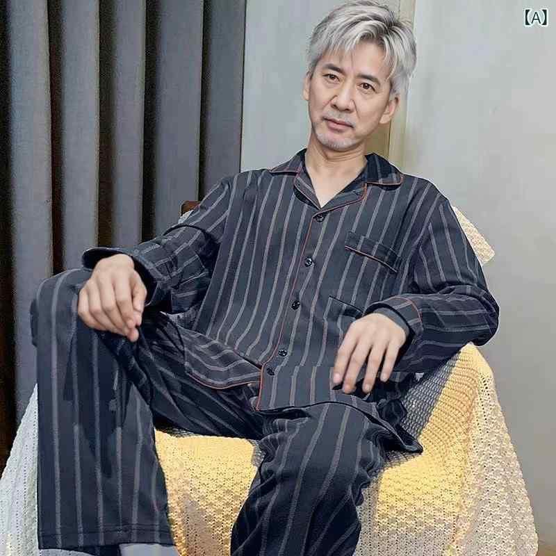 ・カテゴリ: パジャマ・スタイル: シンプル・主な素材: 綿100%・ネックライン: 襟付き・袖丈: 長袖・パンツ丈: ロング丈・柄: プリント・機能: 部屋着・対象: 大人・サイズ展開: L, XL, 2XL, 3XL