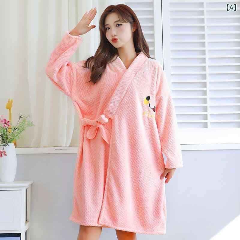 ・カテゴリ: バスローブ・主な素材: 綿100%シフォン・性別: ユニセックス・対象: カップル・重さ: 約280g・袖丈: 長袖、半袖・カラー展開: スキンピンク、ブルー、オフホワイト、コーヒー・商品バリエーション: バスローブ単品、バスローブ・ヘアターバンセット