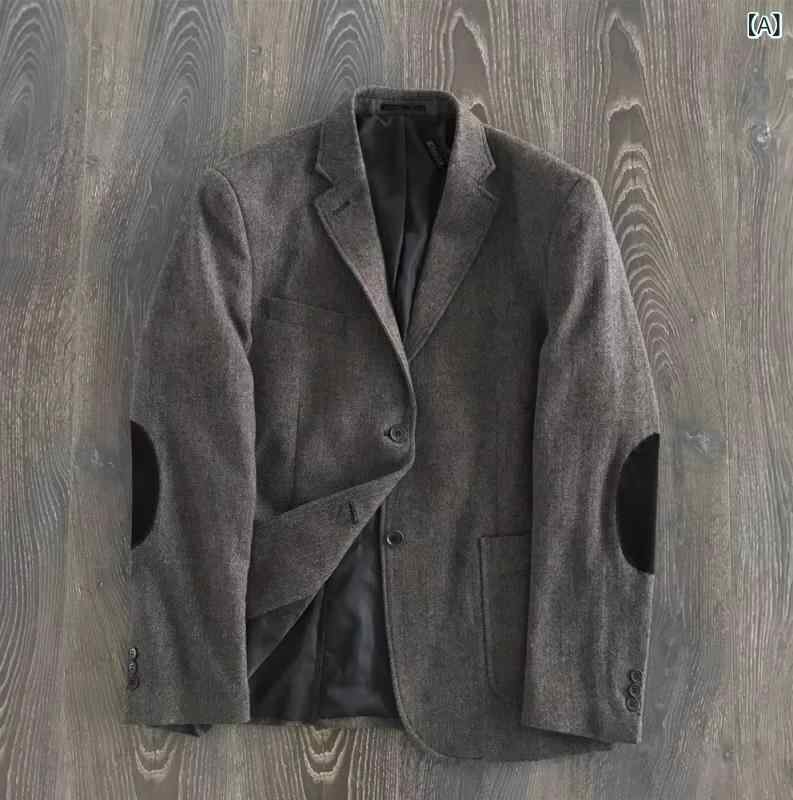 楽天市場】ツイード ジャケット エルボーパッチの通販