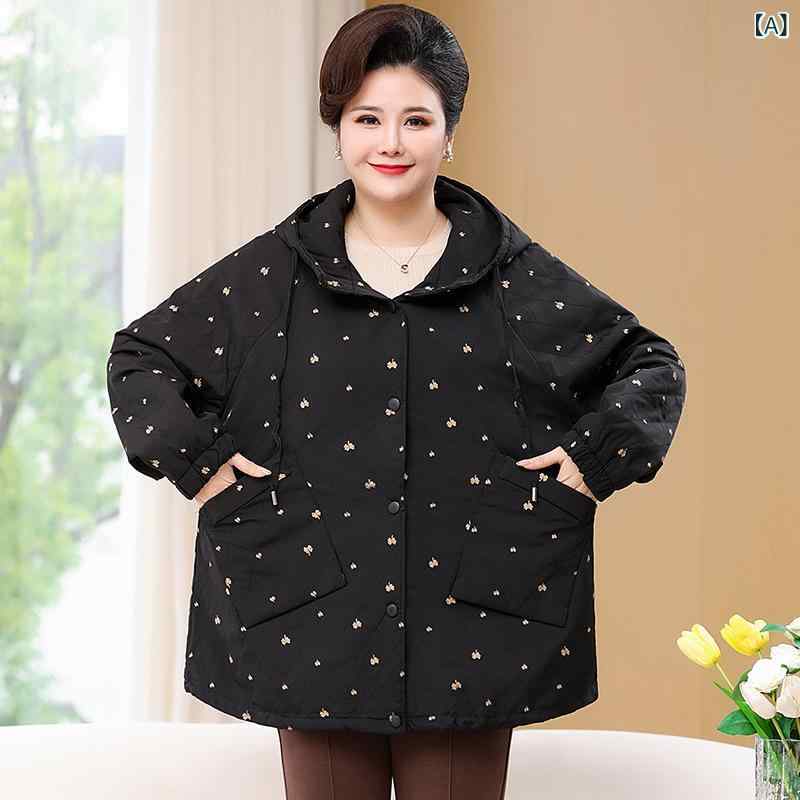 ジャケット レディース ミセス マダム 春秋 ゆったり 大きいサイズ ビッグシルエット 体型カバー ブルゾン ウィンドブレーカー スプリングコート 薄手 中長丈 ポリエステル素材 アウター 普段使い お出かけ 黒 レッド系 ブラウン系