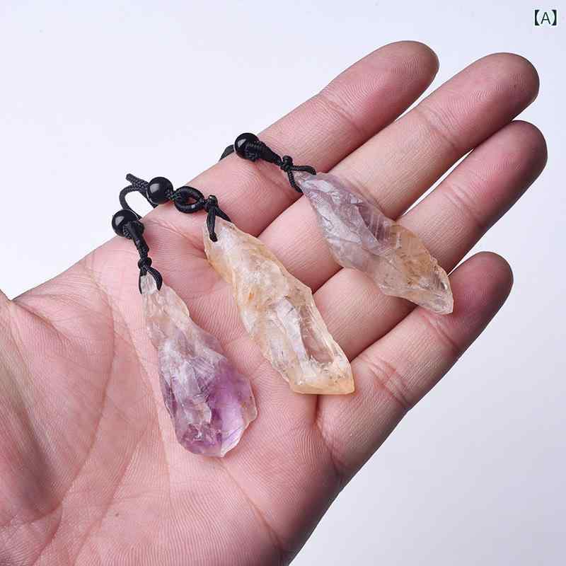 ・素材: 水晶・カテゴリ: 幾何学模様・種類: スーパーセブンペンダント・贈答相手: 後輩、カップル、夫婦、同僚、友人、目上の方、子供、クラスメイト、恩師・スタイル: モダンシンプル・カラー: ナチュラル