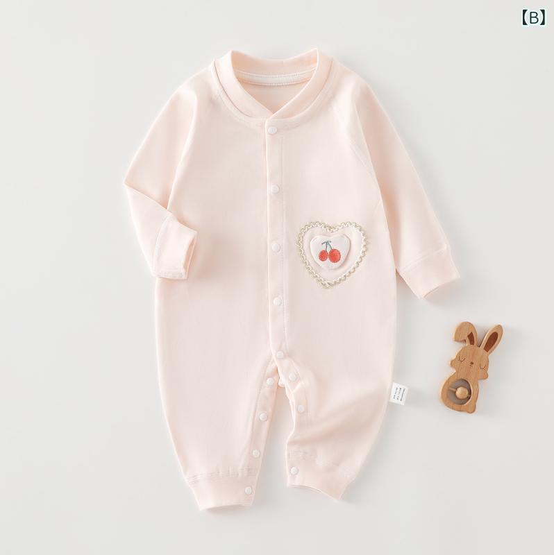 ベビー ロンパース カバーオール 新生児 乳幼児 男の子 女の子 男女兼用 綿 コット...