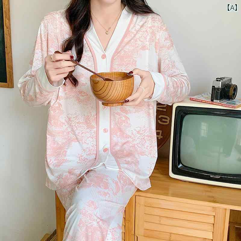 ・主な素材: モダール 50〜70%・スタイル: 和風・袖丈: 長袖・丈: ロング・カラー展開: 水墨画ピンク、水墨画ブルー・サイズ展開: M、L、XL、XXL・テイスト: 古風、国風・生地厚さ: 適度な厚み