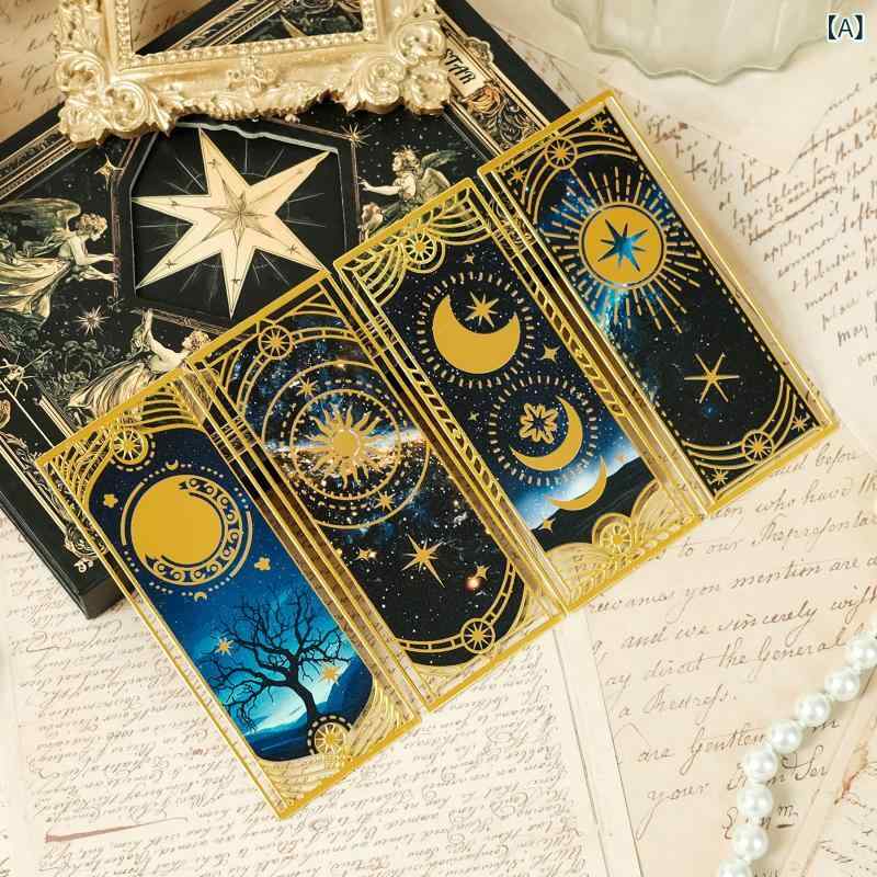 ブックマーク 星座モチーフ 金属製 精巧な透かし彫りデザイン 高級感 おしゃれ 上品 エレガント スタイ..