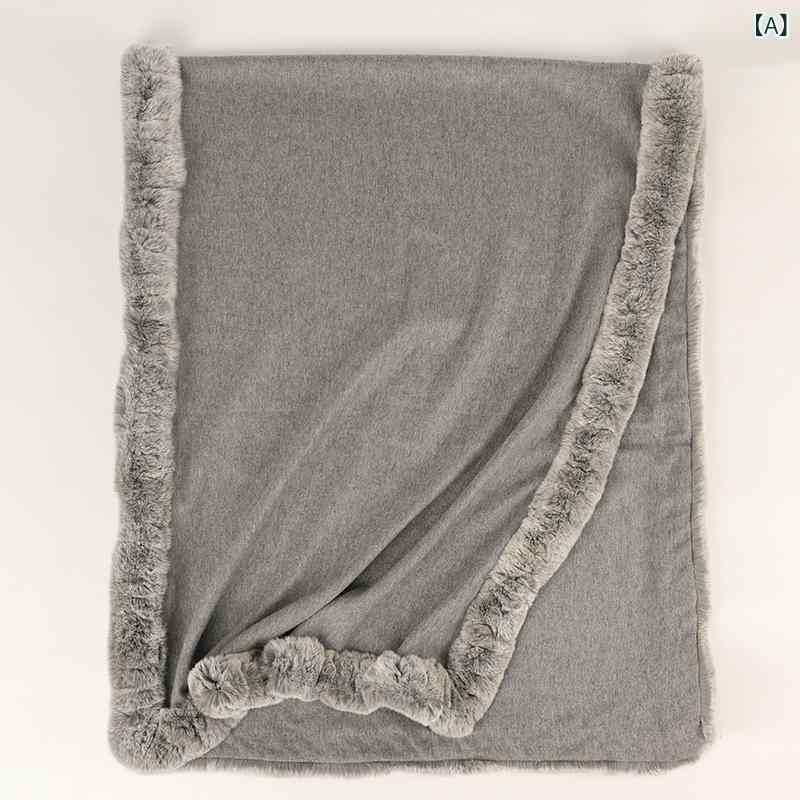 ・性別: ユニセックス・主な素材: カシミヤ96%以上・カラー: グレー・スタイル: ファッション・長さ: 175cm以上・編み方: 経編み・柄: 無地・機能: 保温・加工方法: ニット・デザイン要素: ラビットファー・丈: ミドル丈