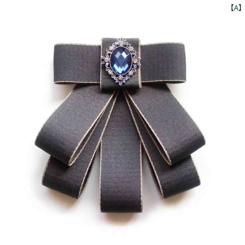 蝶ネクタイ 男女兼用 ユニセックス スクール風 カレッジスタイル ビジネス フォーマル 結婚式 披露宴 パーティー イベント 新郎 学生 制服 オフィス CA ポリエステル ボウタイ リボンタイ 襟飾り(x2)