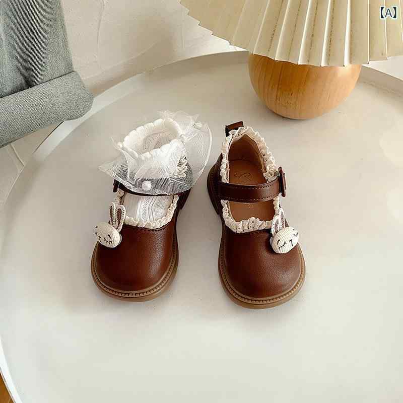 子供靴 女の子 ベビー 幼児 プリンセス フォーマル ファーストシューズ レザーパンプス 歩行練習靴 発表会 セレモニー マジックテープ 通気性 滑り止め 春夏秋 ダークブラウン アイボリー