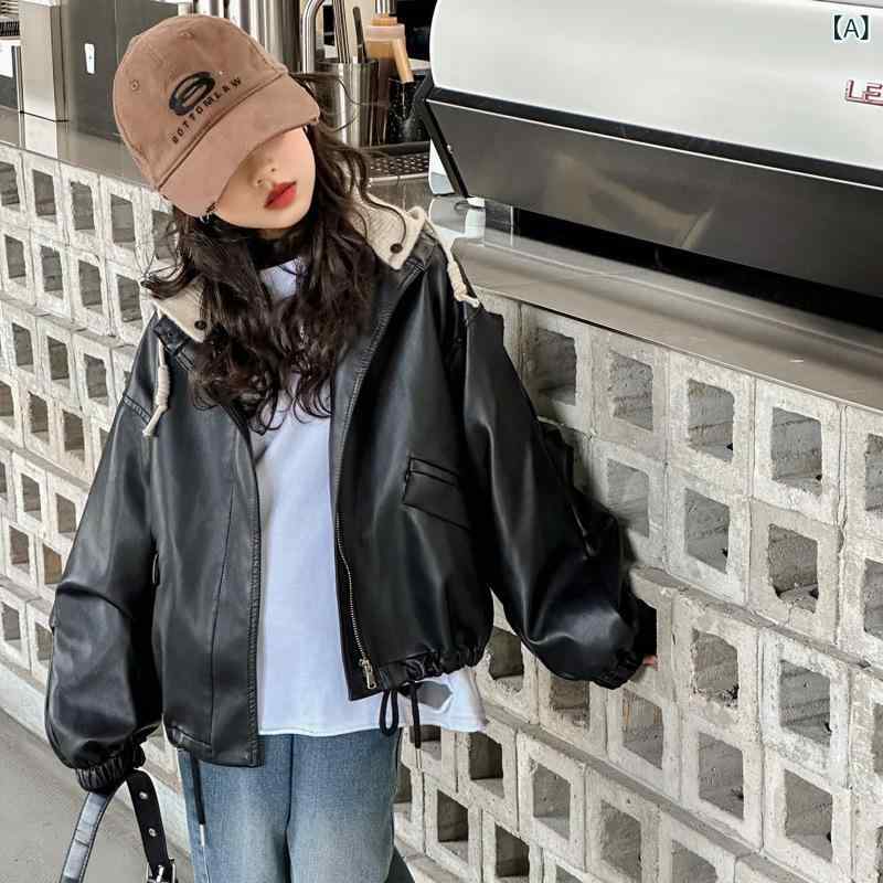 ・カテゴリ: キッズジャケット・性別: レディース・スタイル: 韓国風・デザイン要素: トレンディ・ネックライン: 襟付き・フード: 取り外し可能・袖丈: 長袖・着丈: ミドル丈・開閉タイプ: ジッパー・柄: 無地・厚さ: 普通・主な素材:...