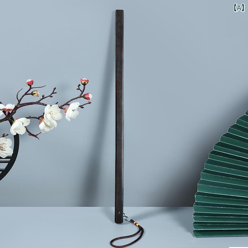 教鞭 紫光檀 無垢材 木製 戒尺 訓戒棒 指示ポインター 先生用 教師用 教育学習用 伝統的 中式スタイル レトロ クラシック 高級感 多用途