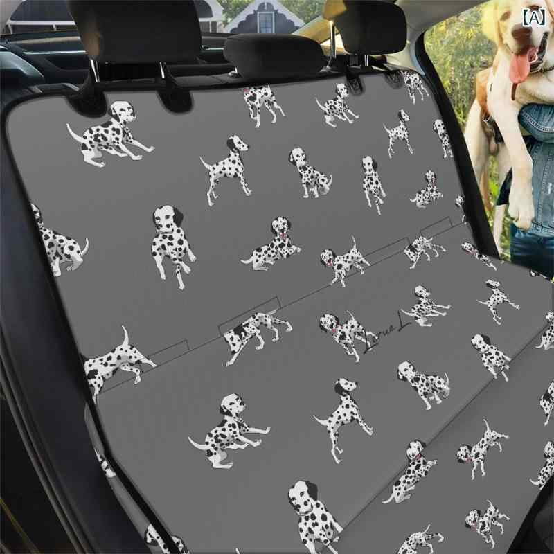 ペットシート 猫 犬用 車 後部座席 ドライブ お出かけ用 汚れ防止 抜け毛対策 カーマット 洗える 簡単..